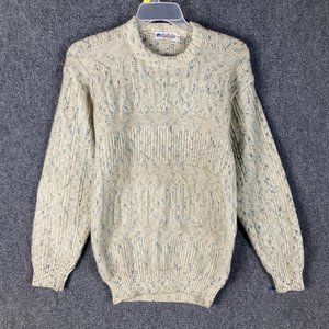 Pashmina by J.C. Sweater Size 38 Knit Crew Neck Adults Men's Pullover